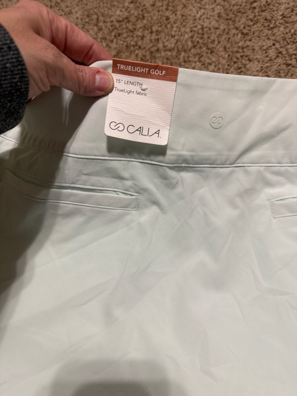 CALIA TrueLight Mint Golf Skort Womens Size 14 NWT - Picture 6 of 8